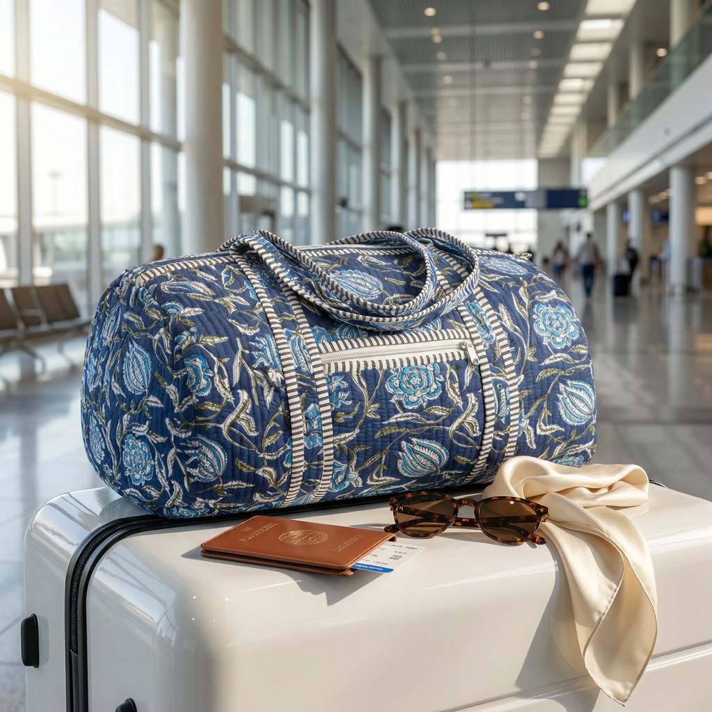 Midnight Bloom Weekender Bag
