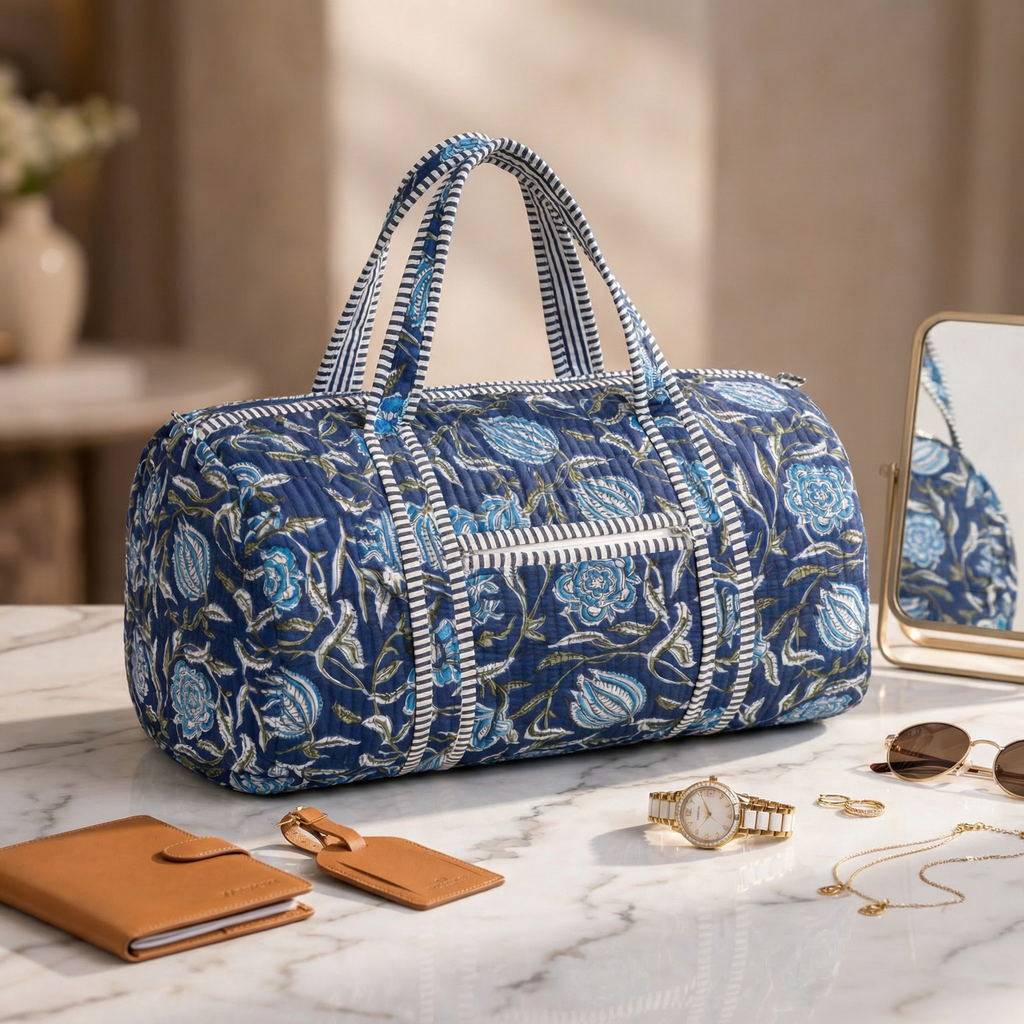 Midnight Bloom Weekender Bag